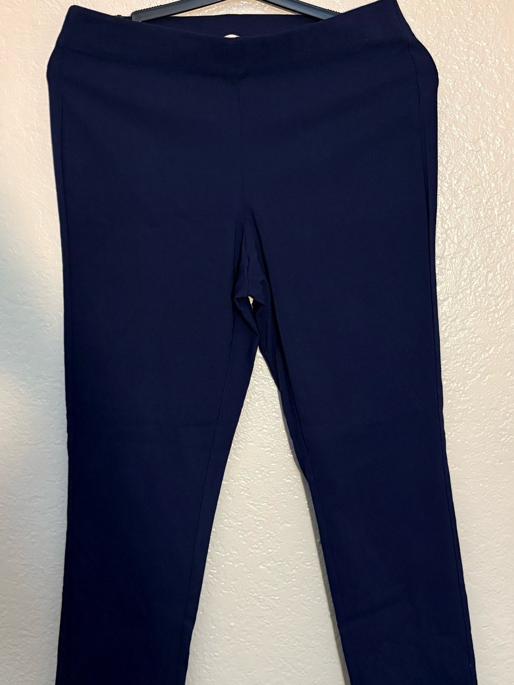 Michael Kors Navy Cropped Pull-On Leggings